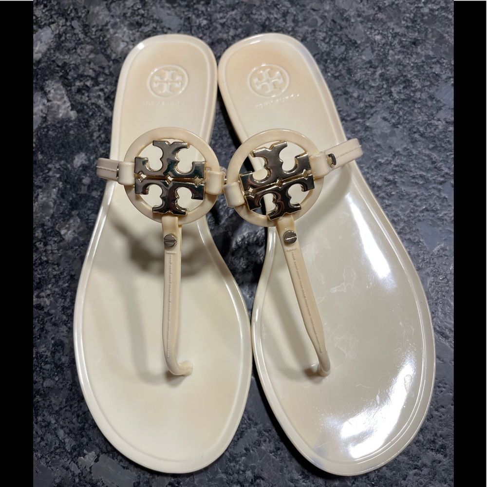 Tory Burch Off White Sandals